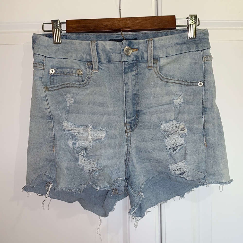Aeropostale High Rise Curvy Shorts (10)